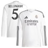 Maillot à Manches Longues Real Madrid Bellingham 5 Domicile 2024-25 Pour Homme